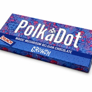 Polkadot Chocolate Bar Crunch Magic Mushroom Belgian Chocolate Flavor