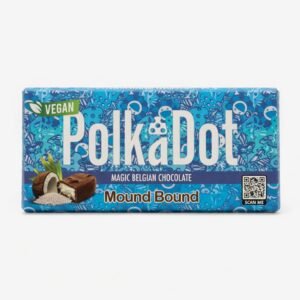 Polkadot Chocolate Bar Mound Bound Magic Chocolate  Flavor