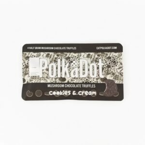 Polkadot Chocolate Truffles Cookies and Cream Flavor