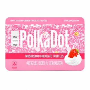 Polkadot Berries and Cream Truffles