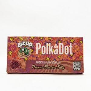 Polkadot Chocolate Bar Peanut Butter Jelly Belgian Flavor