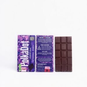Polkadot Chocolate Bar Intense Dark Chocolate Bar Flavor