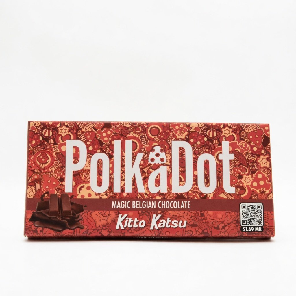 Polkadot Chocolate Bar Kitto Katsu Chocolate Bar Flavor